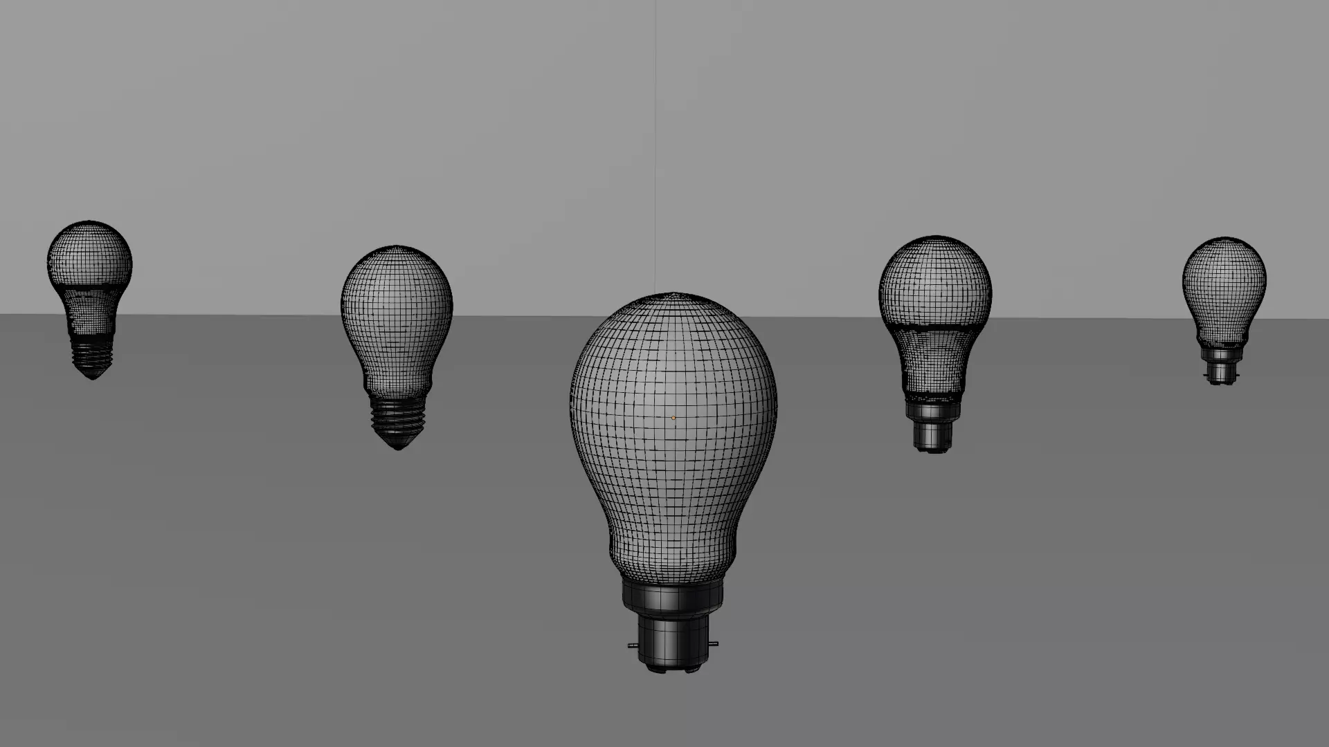 Incandescent Light Bulb Free 3D model_4