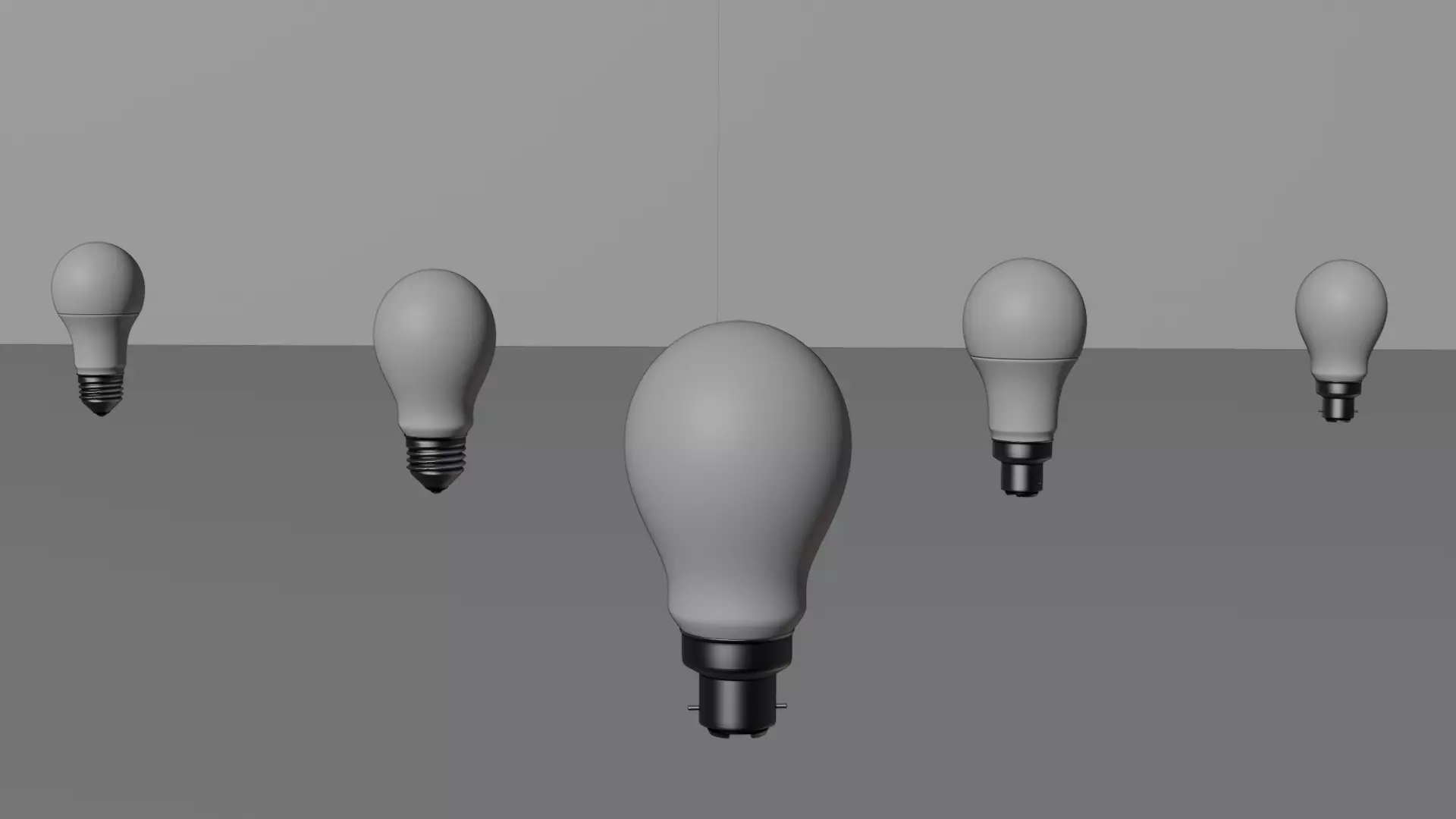 Incandescent Light Bulb Free 3D model_2