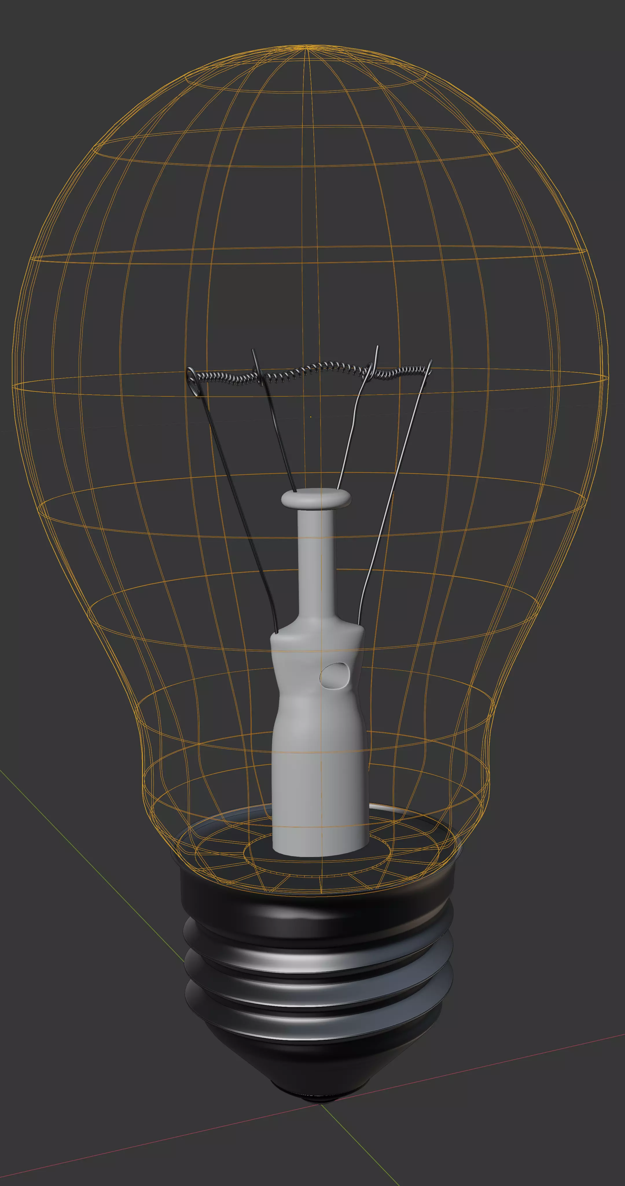 Incandescent Light Bulb Free 3D model_3