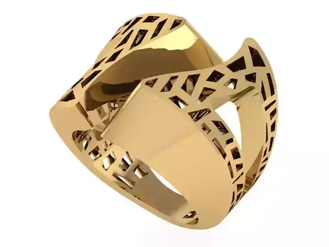 Ready Women Ring STL 3D Models  3D print model