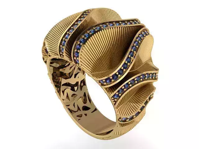 Ready Women Ring STL 3D Models  3D print model