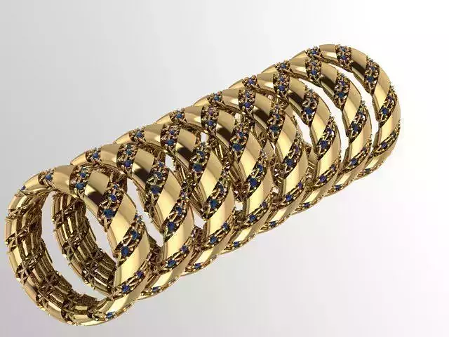 Ready Women Ring STL 3D Models  3D print model