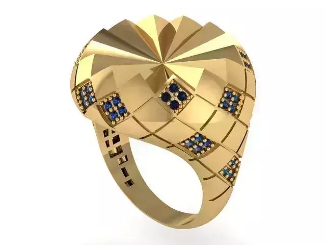 Ready Women Ring STL 3D Models  3D print model