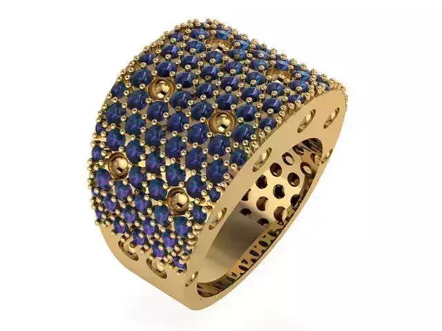 Ready Women Ring STL 3D Models  3D print model