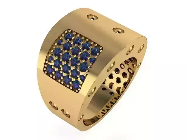 Ready Women Ring STL 3D Models  3D print model