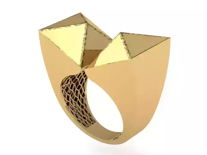 Ready Women Ring STL 3D Models  3D print model