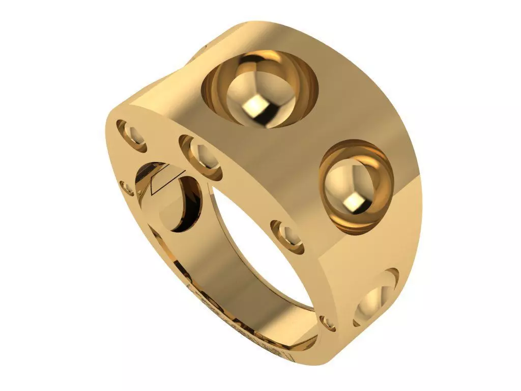 Ready Women Ring STL 3D Models Free 3D print model