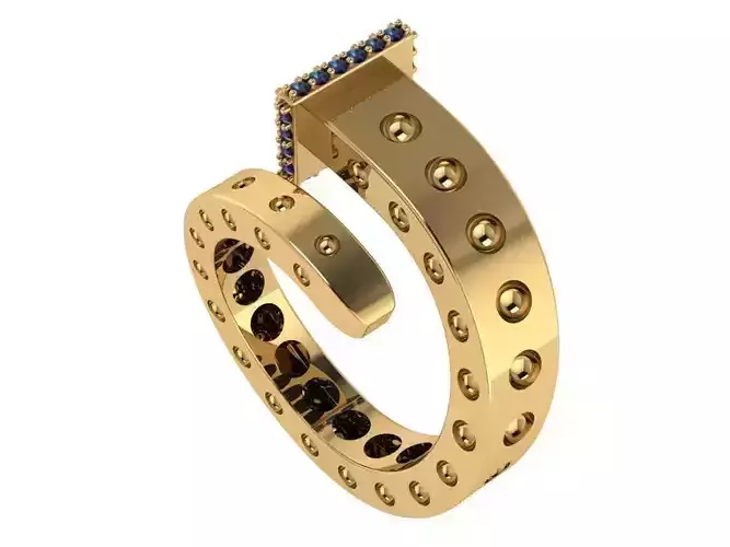 Ready Women Ring STL 3D Models  3D print model