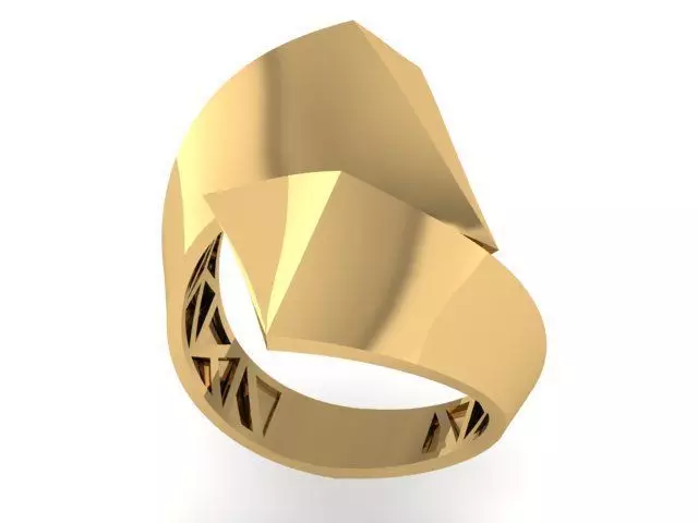 Ready Women Ring STL 3D Models  3D print model_0