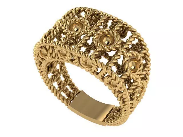 Ready Women Ring STL 3D Models 3D print model_0