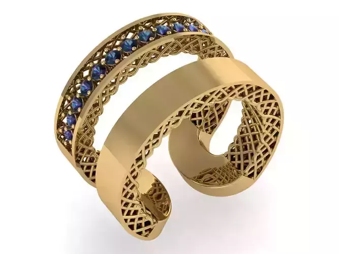 Ready Women Ring STL 3D Models  3D print model