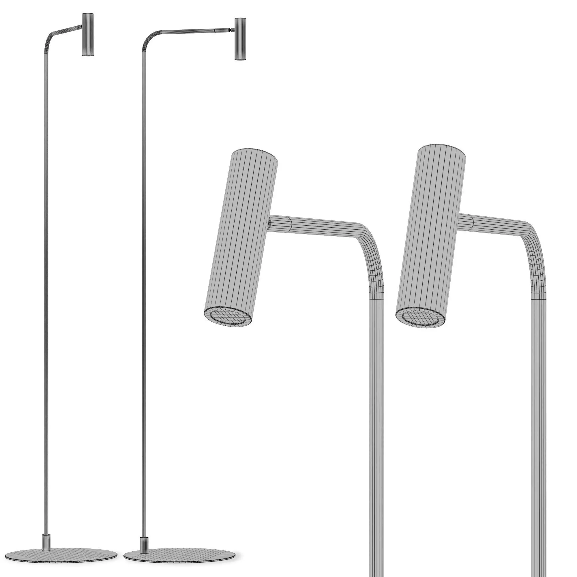 Floor lamp Aromas Del Campo Maho 3D model_6