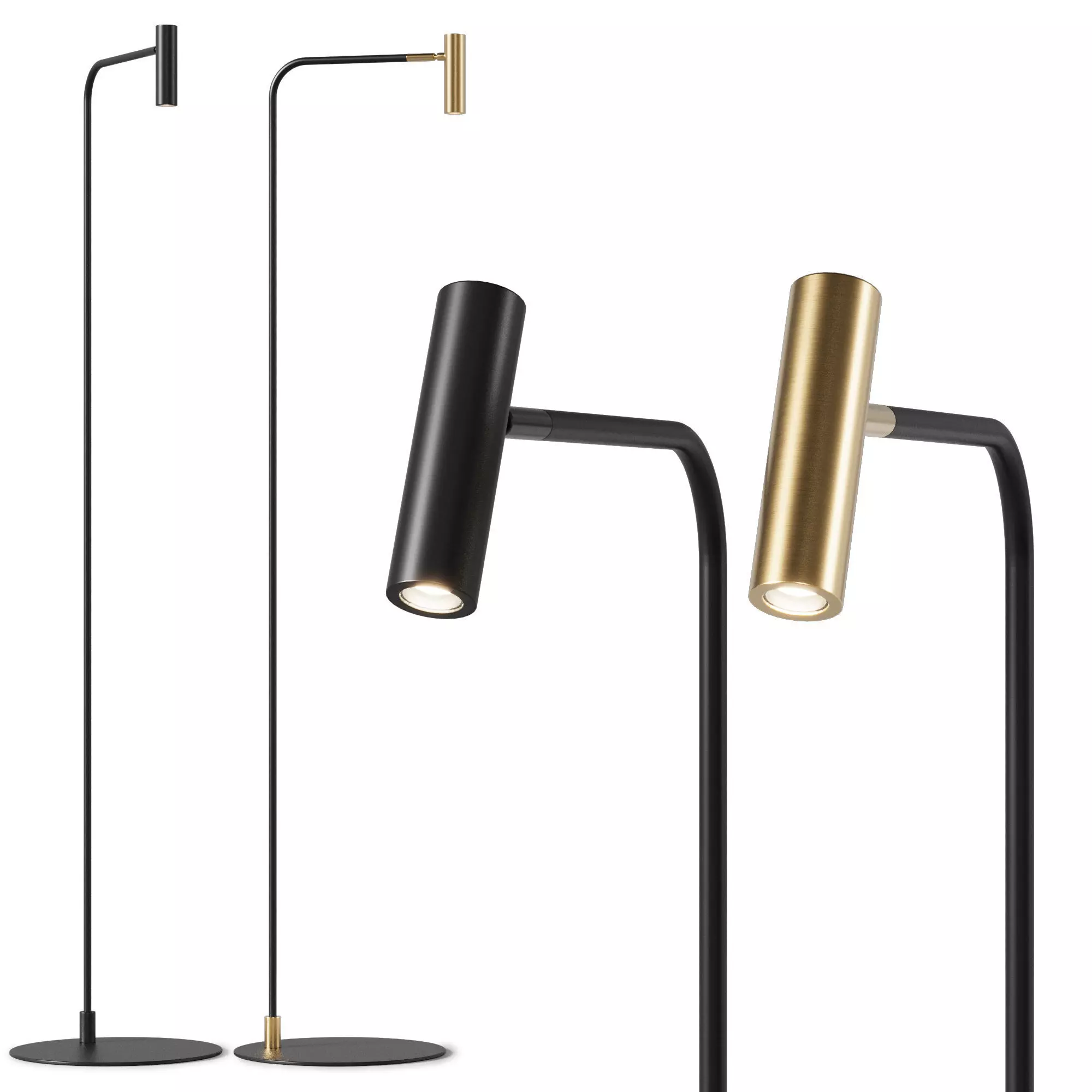 Floor lamp Aromas Del Campo Maho 3D model_5