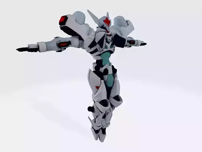 Detonator Orgun Orgun Pose 04 3D print model