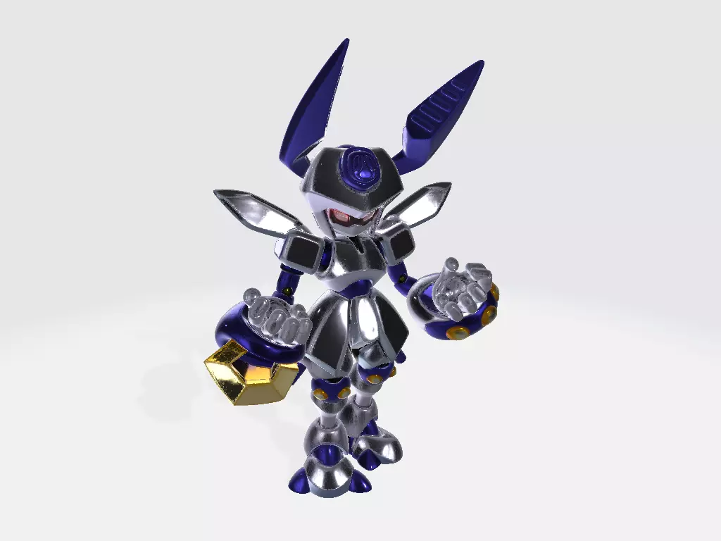 Medabots Rokusho 3D print model