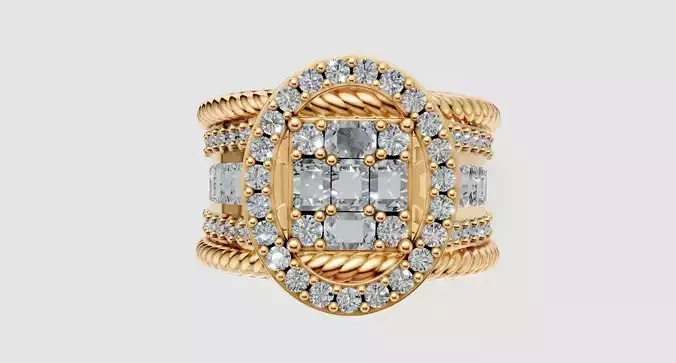 Oval Engagement Ring