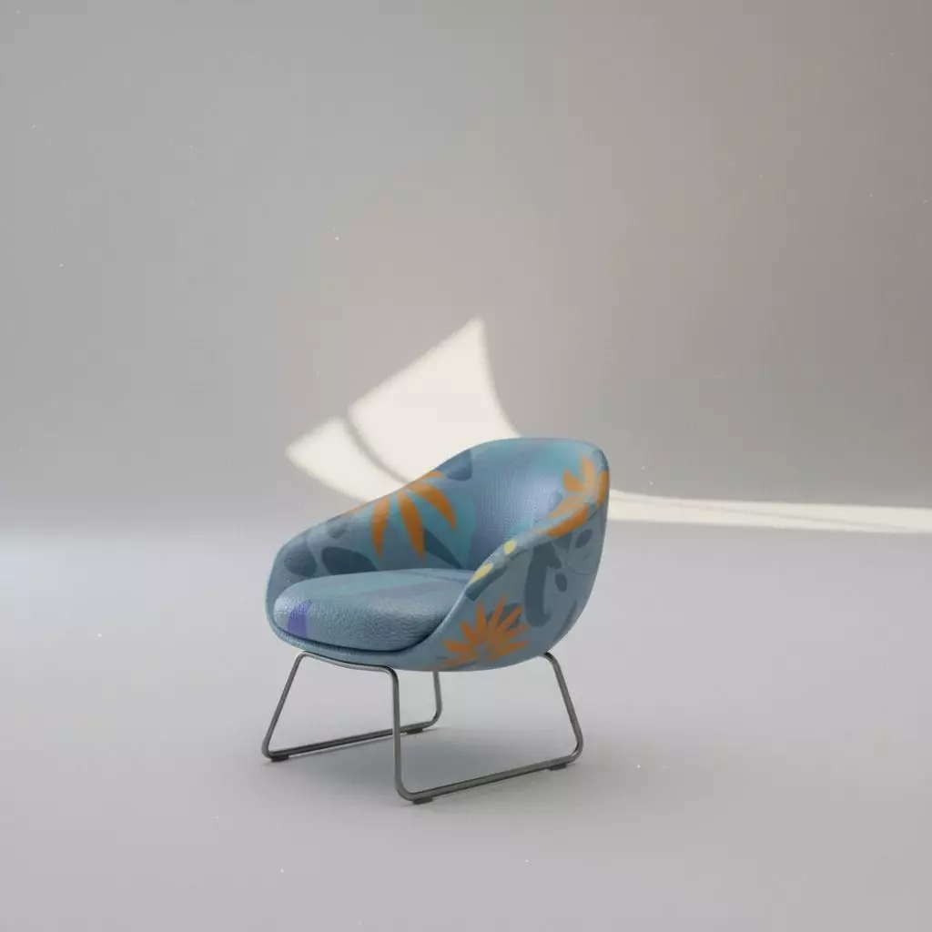 Deephouse Chair 3d model-pbr high quality Low-poly 3D model_2