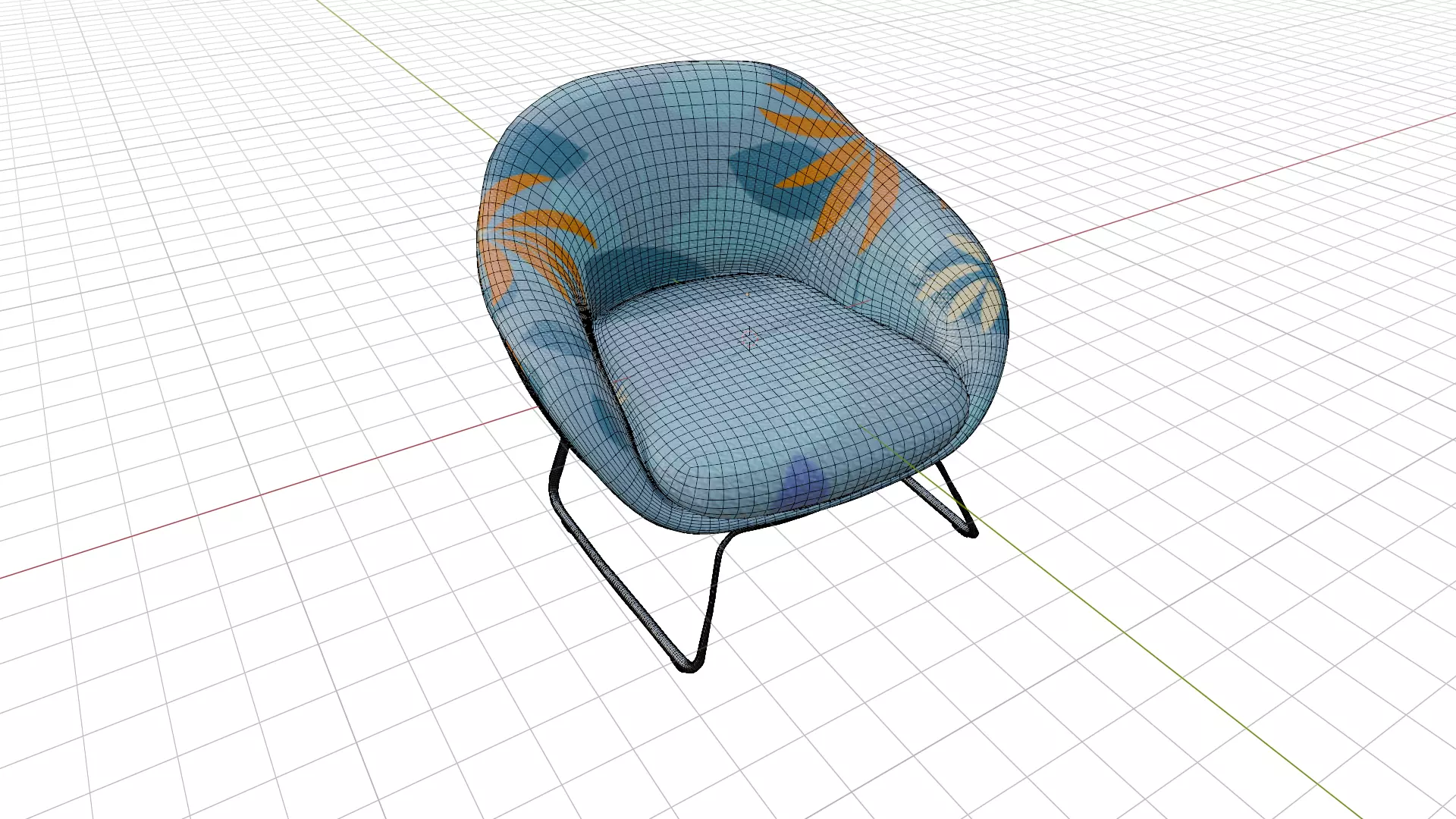 Deephouse Chair 3d model-pbr high quality Low-poly 3D model_11