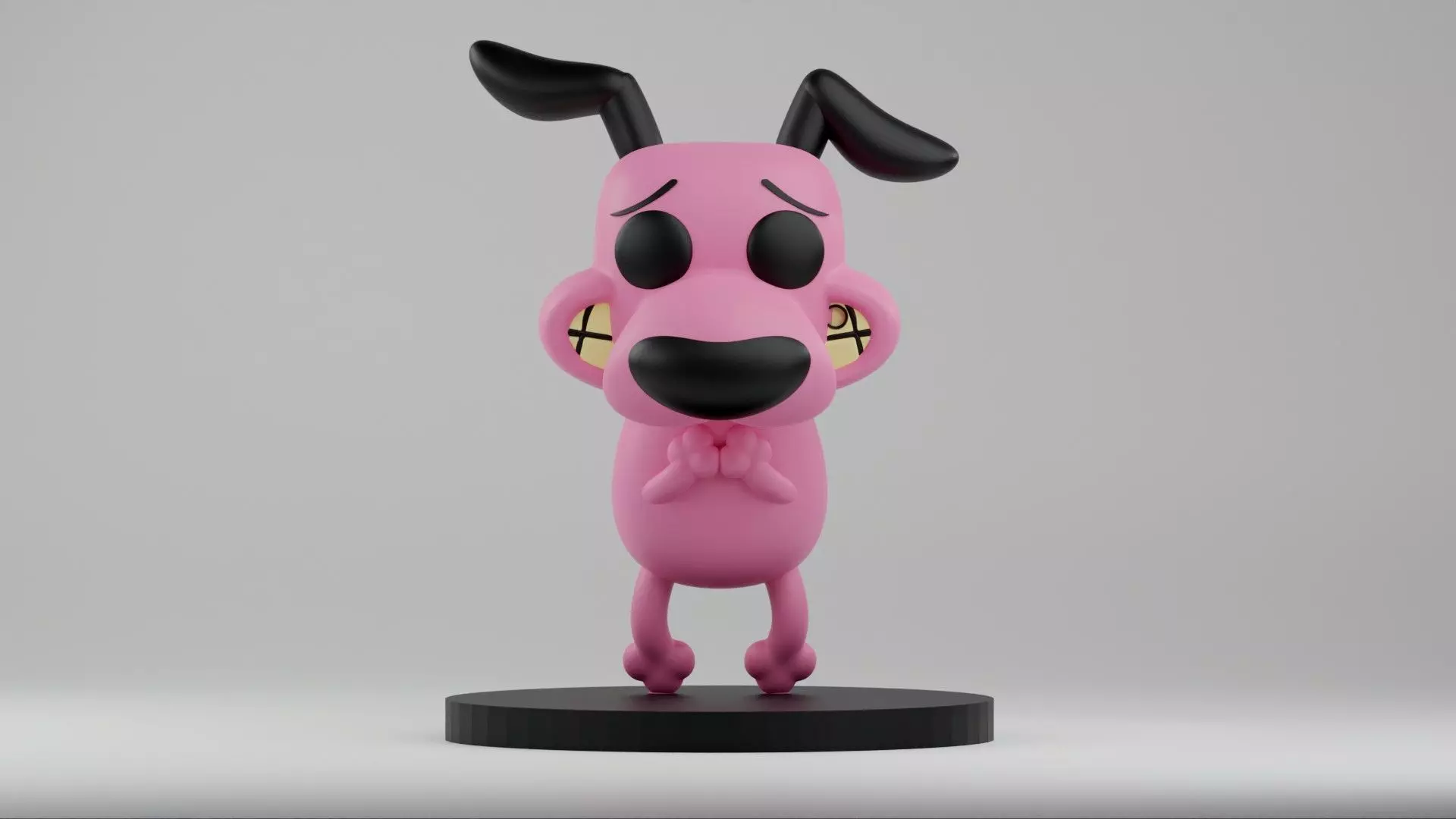 Courage the Cowardly Dog Funko Pop 3D print model