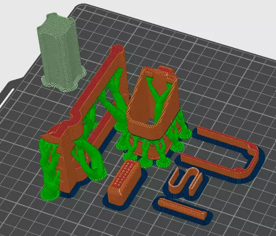 Speed loader for Glock 9mm double stack magazines 3D print model_2