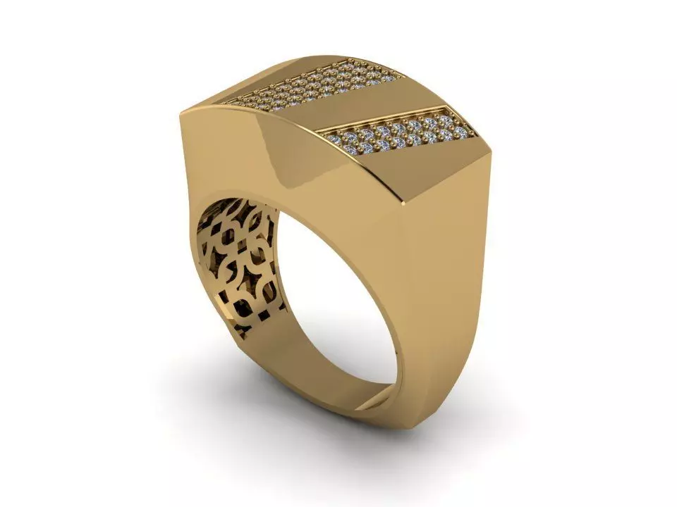 Ready Women Ring STL 3D Models Free 3D print model