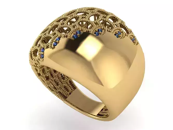 Ready Women Ring STL 3D Models 