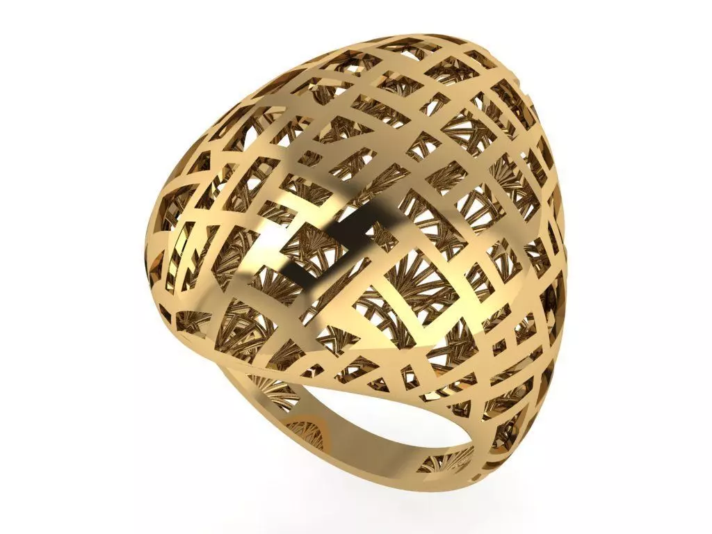 Ready Women Ring STL 3D Models Free 3D print model