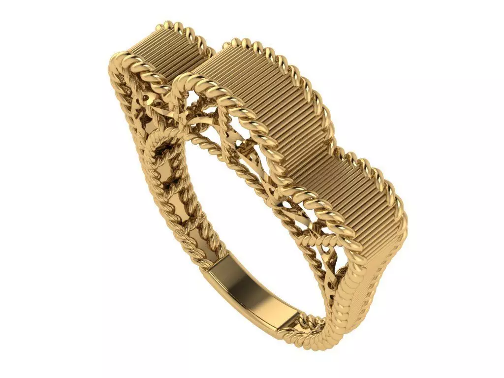Ready Women Ring STL 3D Models  3D print model_0