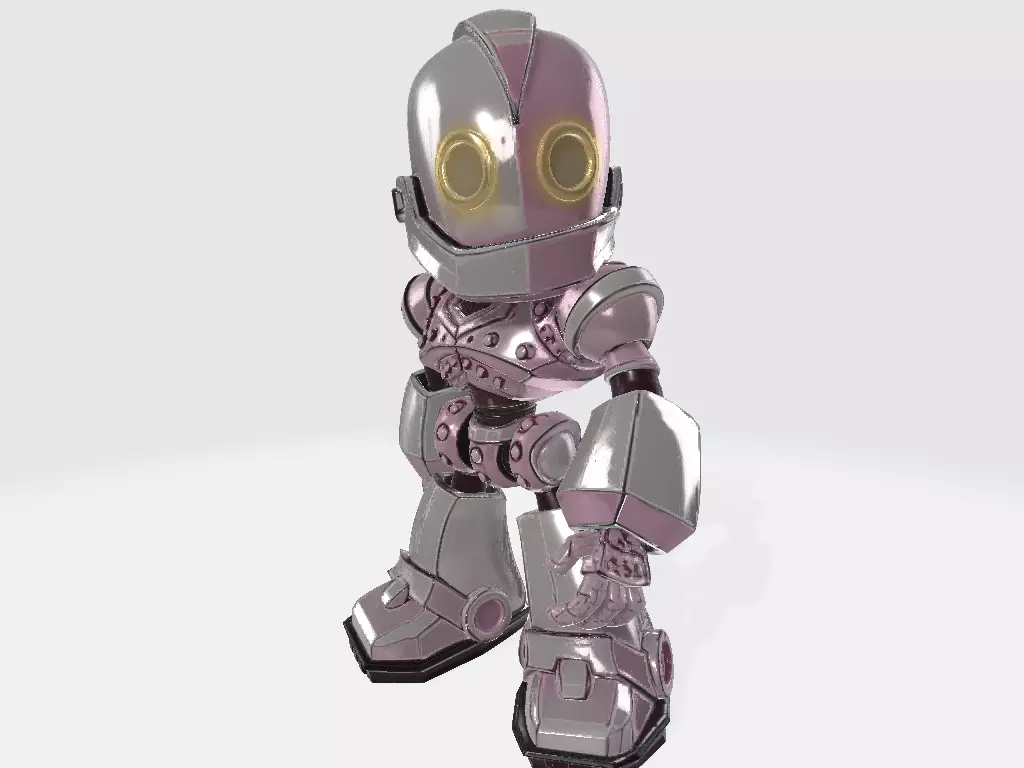 The Iron Giant 1999 Chibi Pose 02 3D print model_2