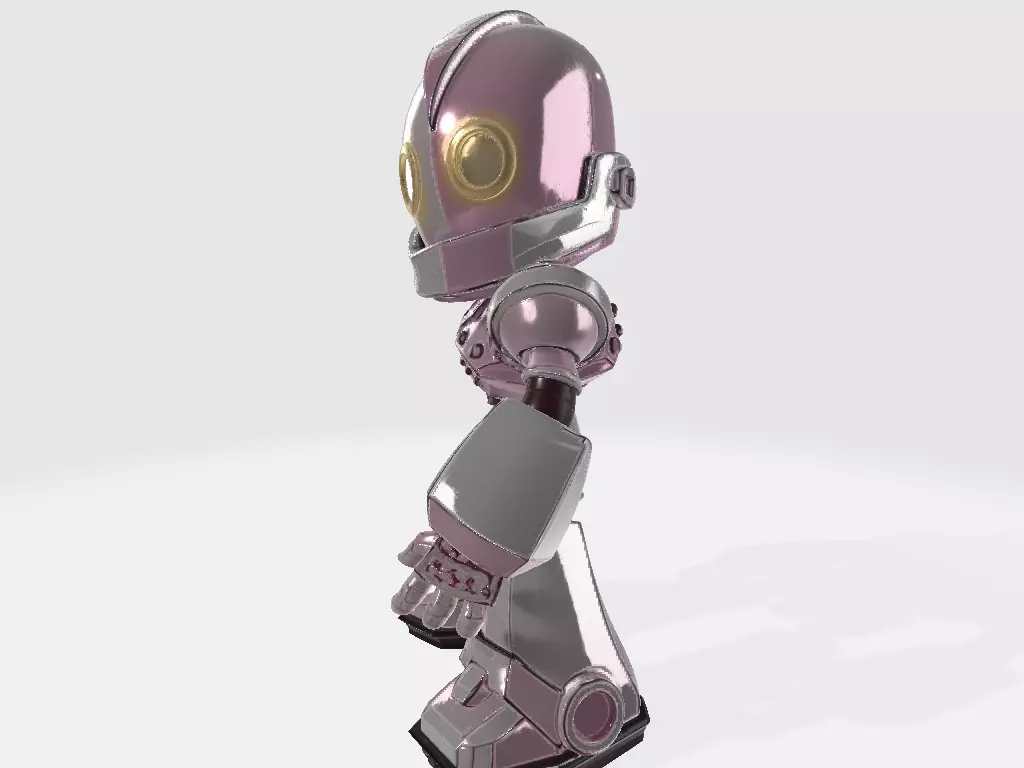 The Iron Giant 1999 Chibi Pose 02 3D print model_3