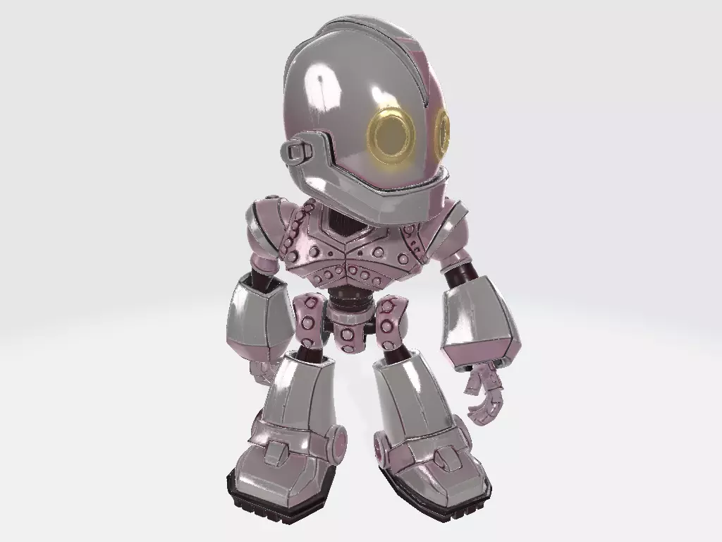 The Iron Giant 1999 Chibi Pose 02 3D print model_1