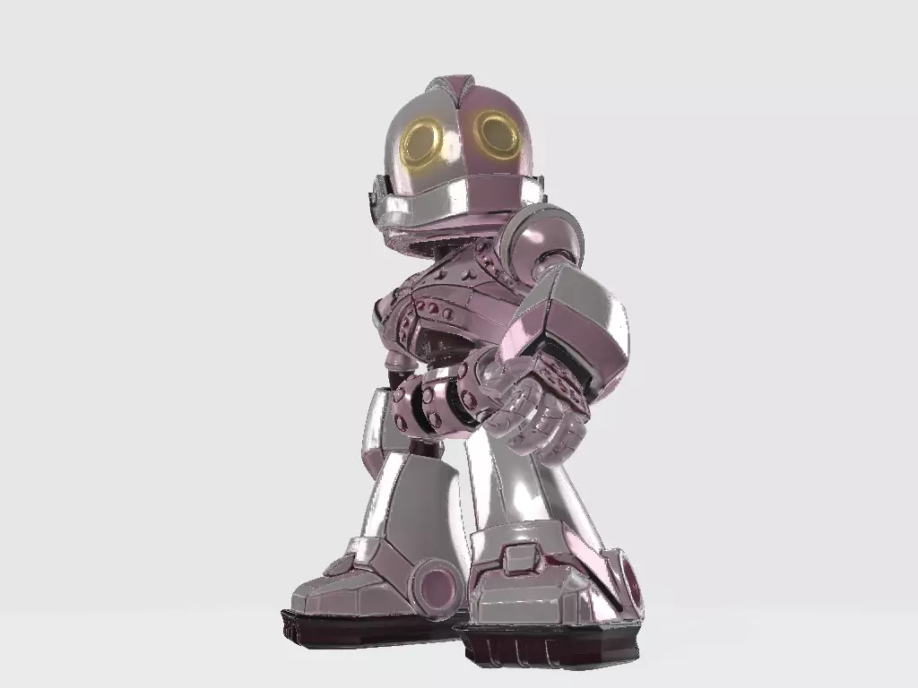 The Iron Giant 1999 Chibi Pose 02 3D print model_7