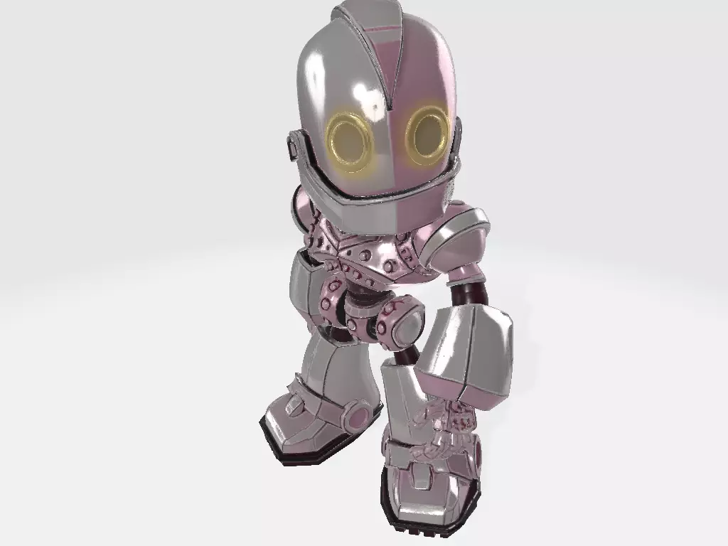 The Iron Giant 1999 Chibi Pose 02 3D print model_8