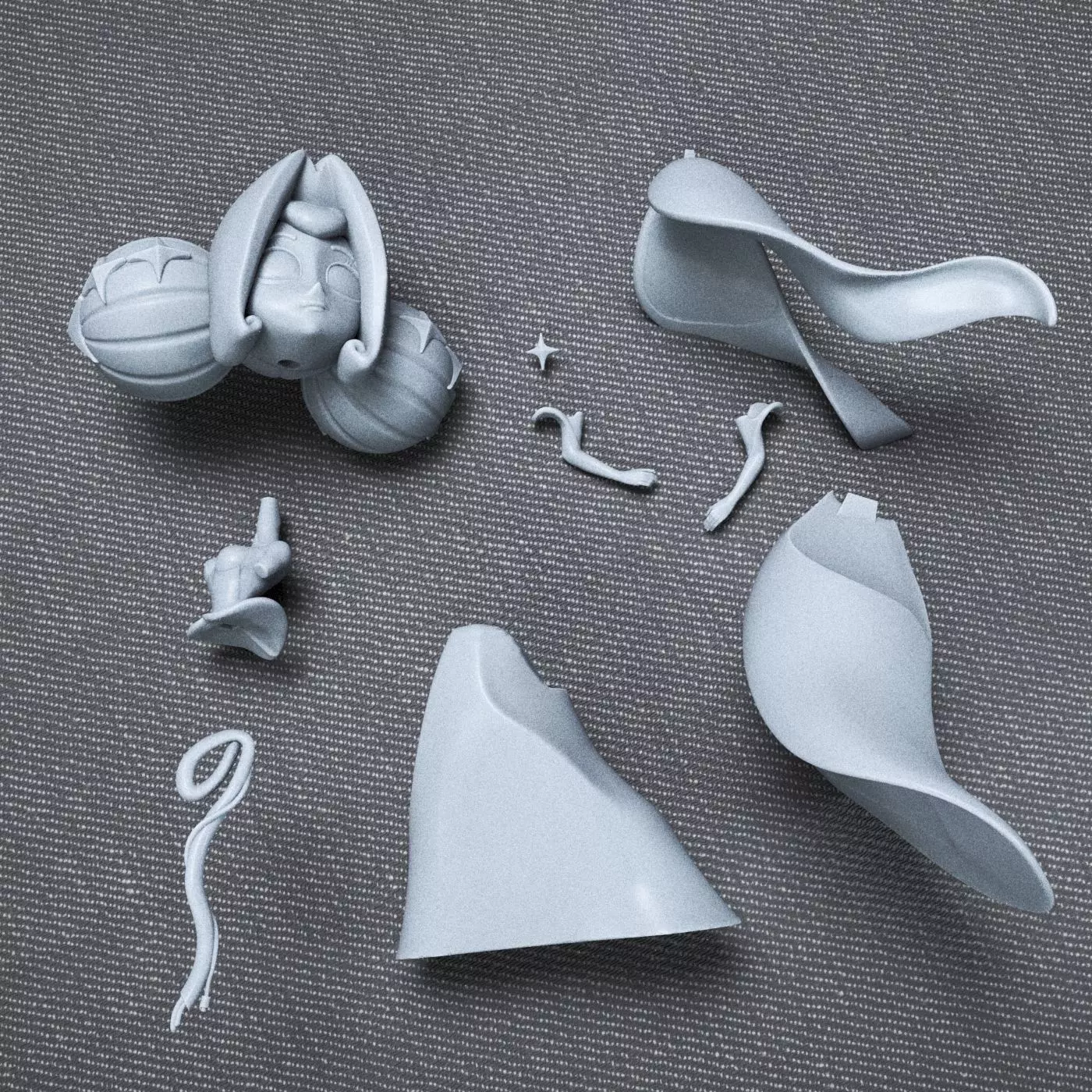 Princess Guinevere 3D print model_1