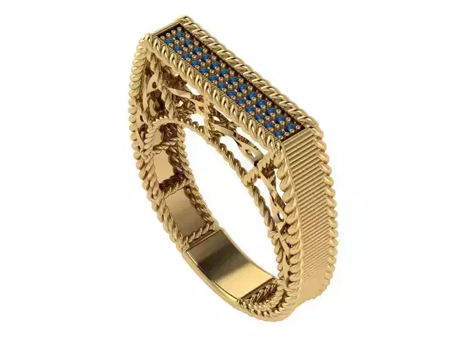 Ready Women Ring STL 3D Models 