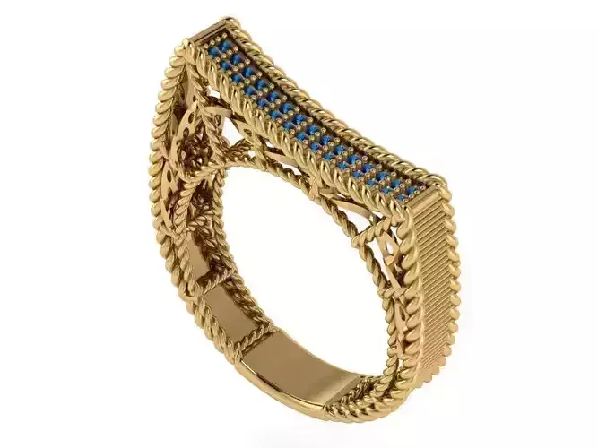 Ready Women Ring STL 3D Models 