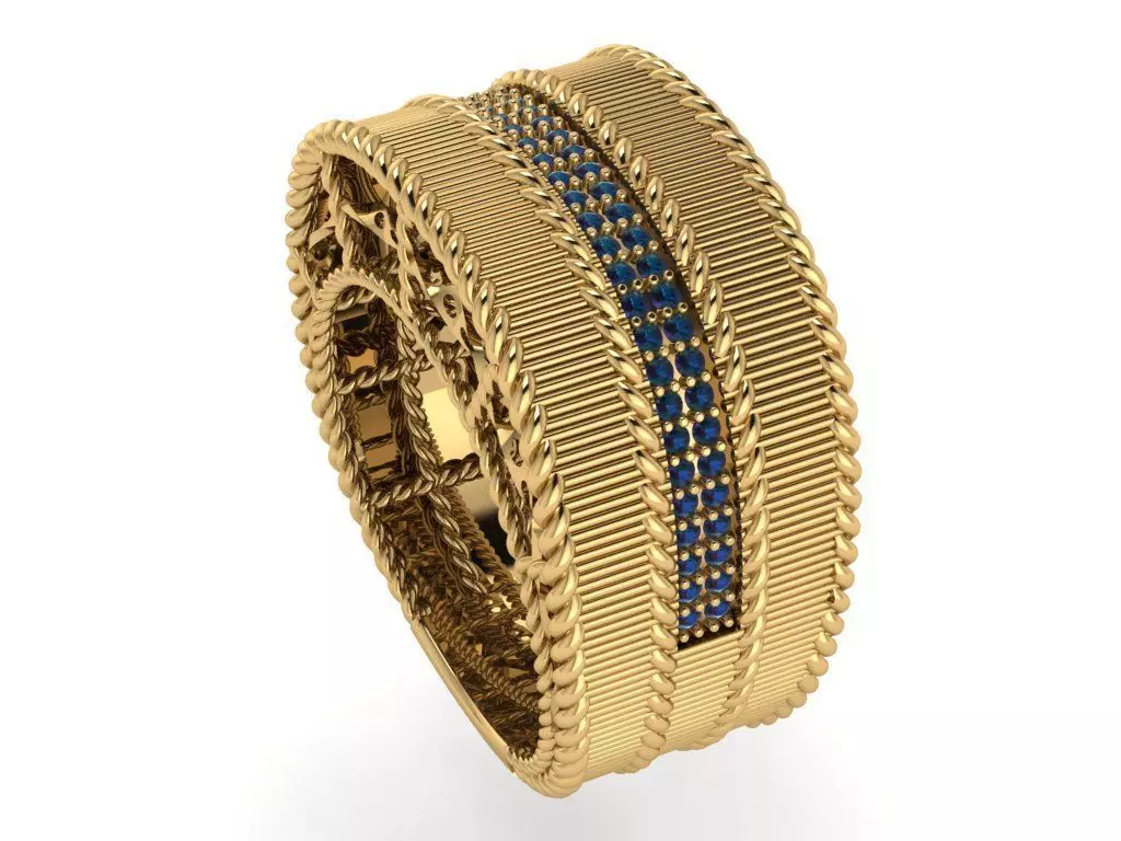 Ready Women Ring STL 3D Models 3D print model_1