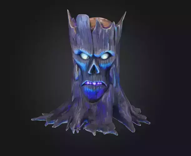 Tree Sentinel Low-poly 3D model