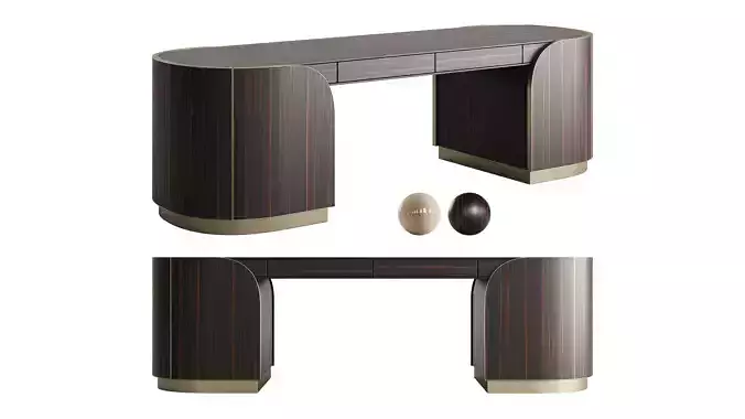 DUNA Plus Writing Desk by Capital Collection