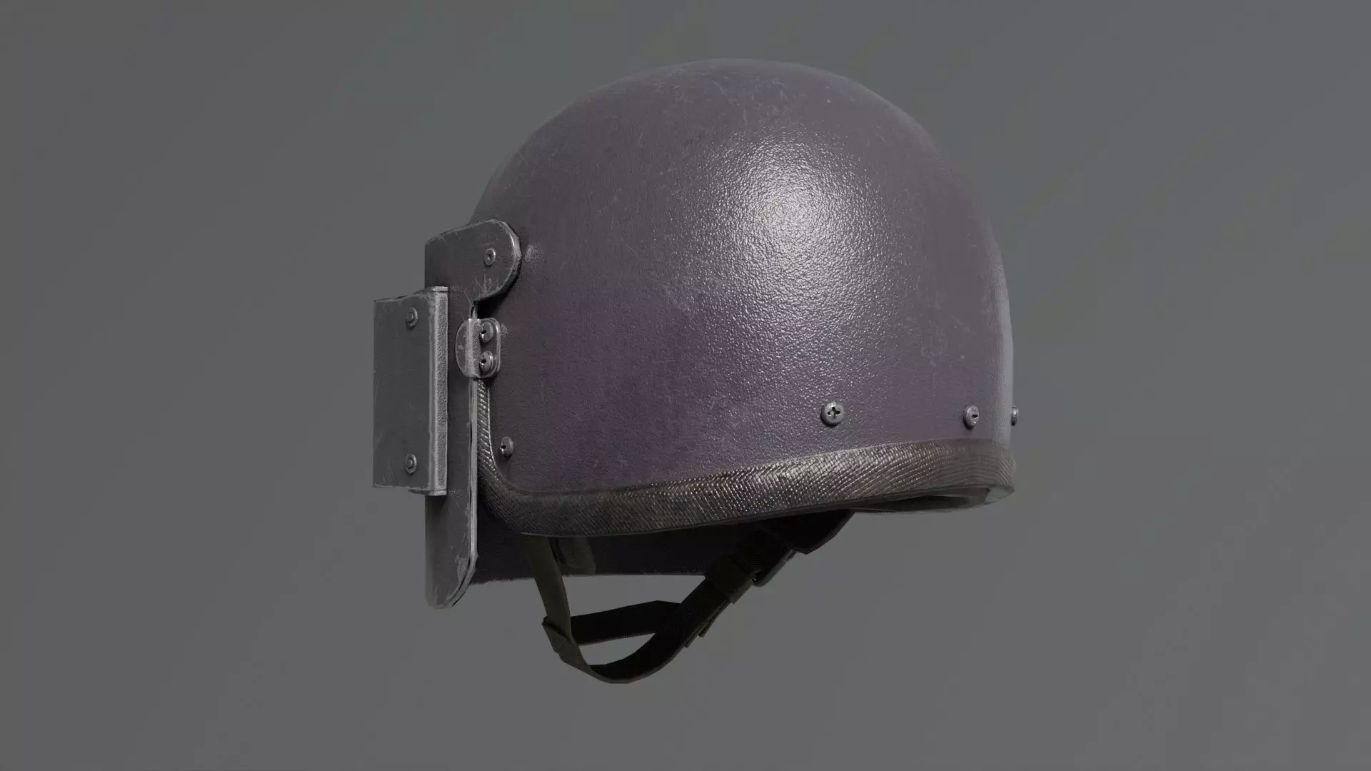 Heavy helmet Rys-T Low-poly 3D model_11