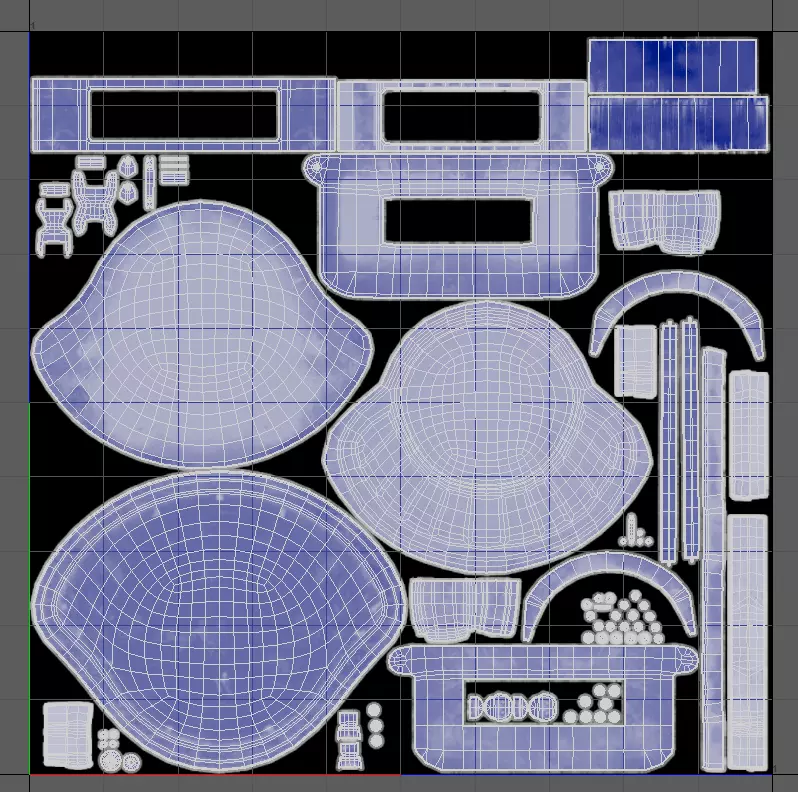 Heavy helmet Rys-T Low-poly 3D model_33