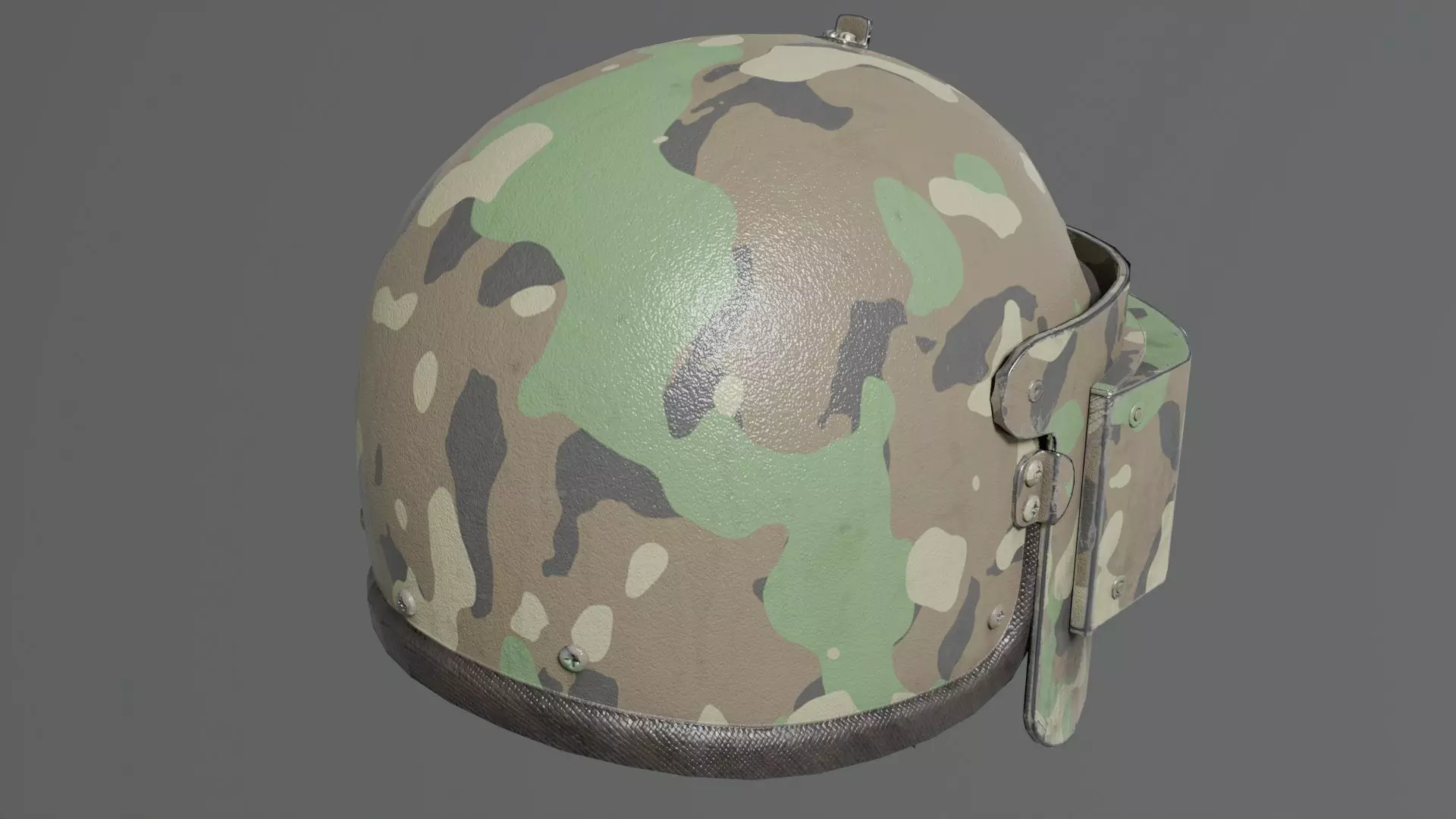 Heavy helmet Rys-T Low-poly 3D model_28