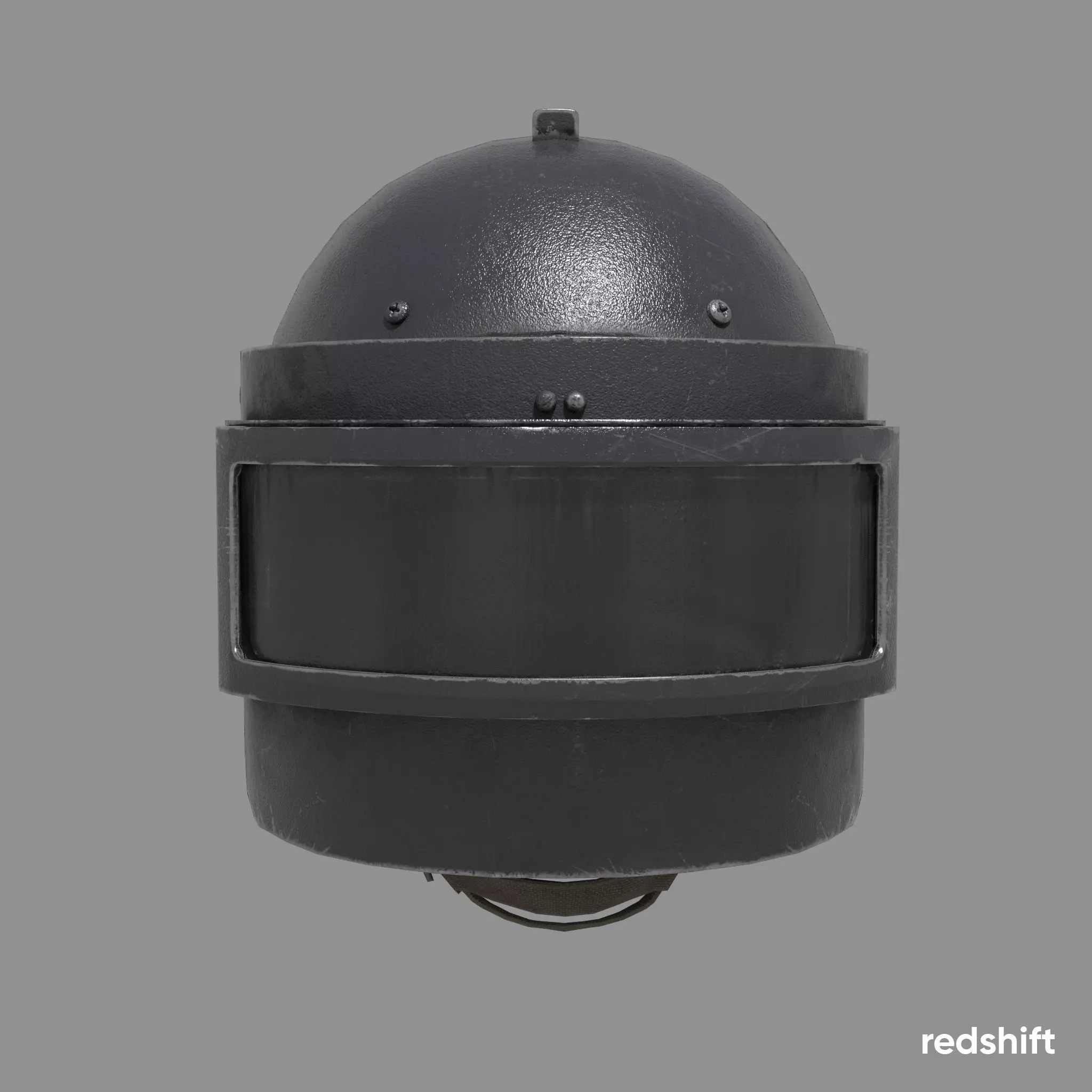 Heavy helmet Rys-T Low-poly 3D model_2