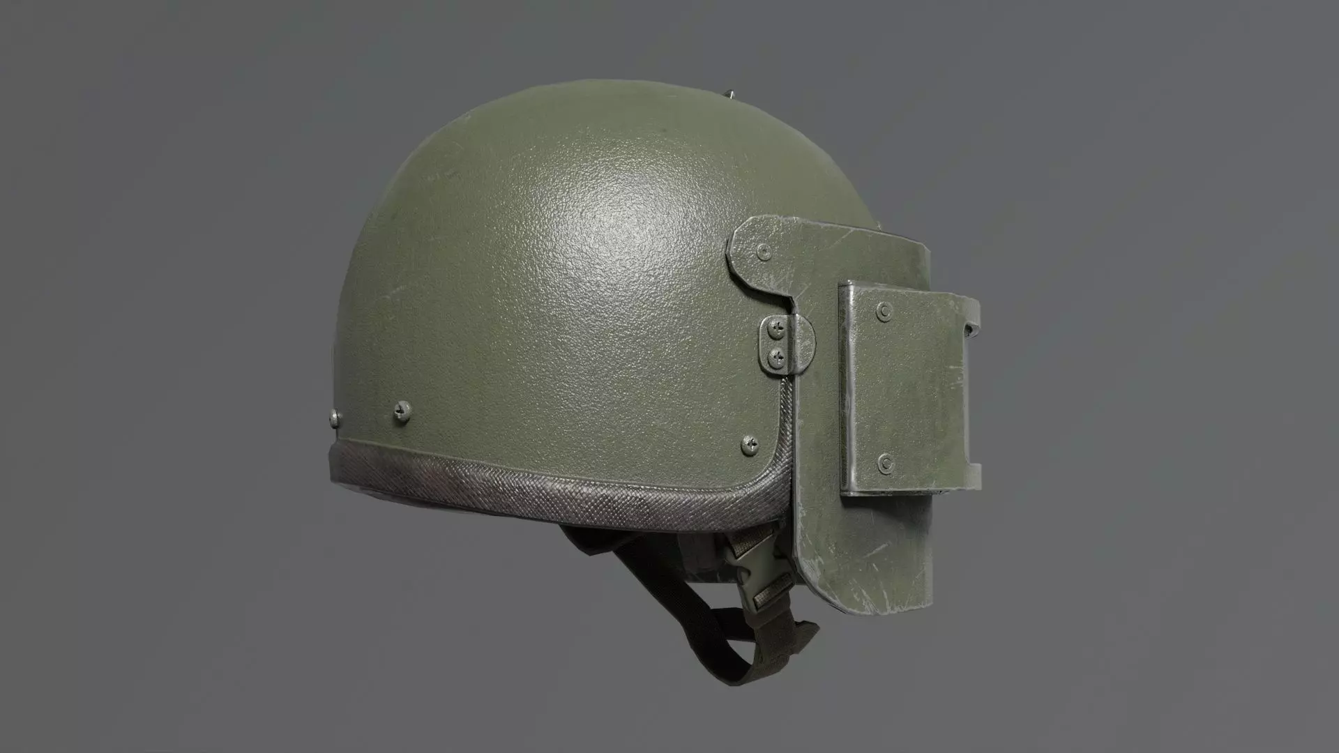 Heavy helmet Rys-T Low-poly 3D model_8