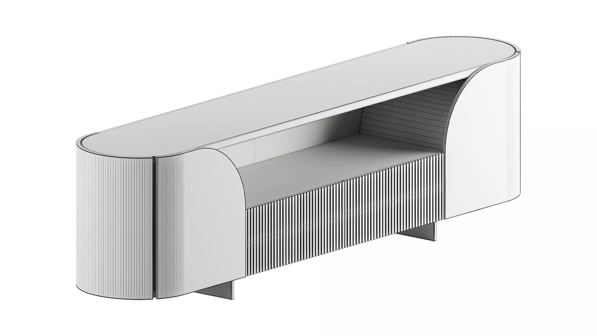 DUNA Sideboard by Capital Collection 3D model_7