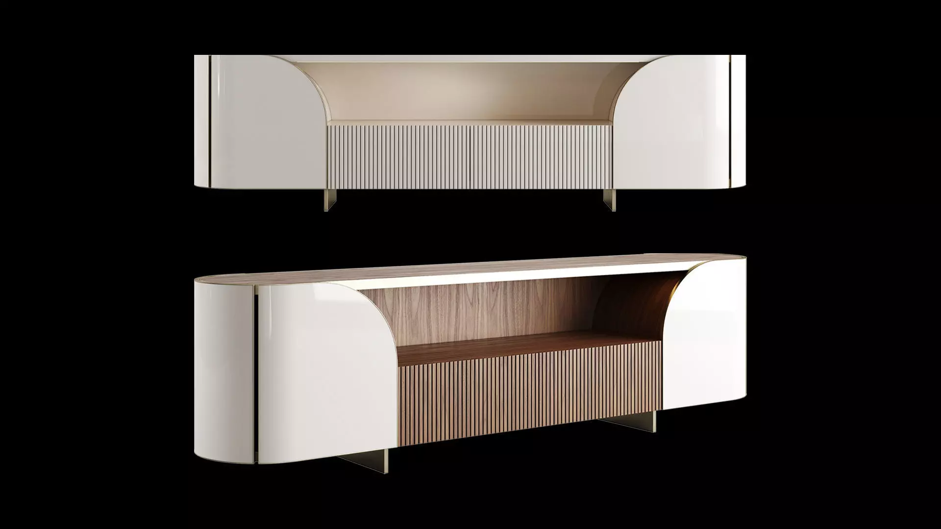 DUNA Sideboard by Capital Collection 3D model_0
