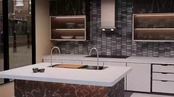 Kitchen Interior Model