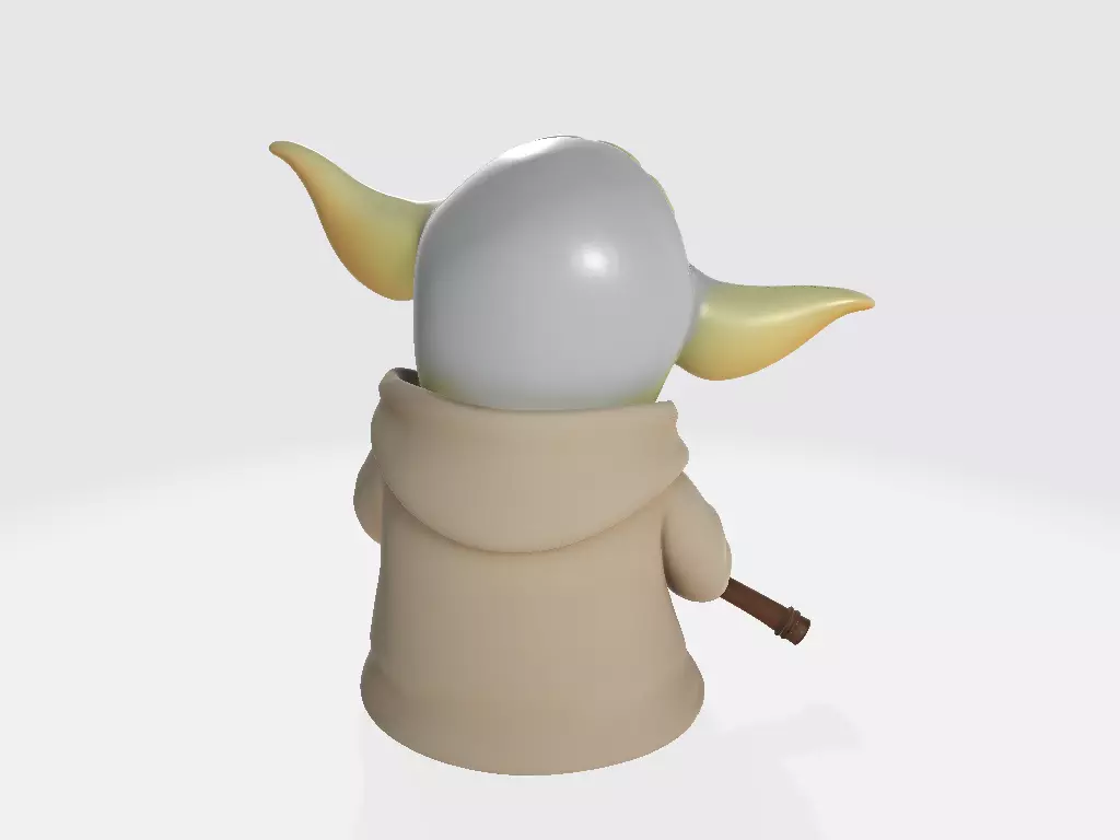 Minions Star Wars Yoda 3D print model_4
