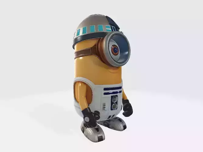 Minions Star Wars R2D2 Pose 02