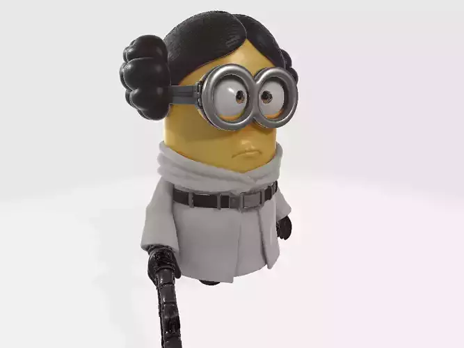 Minions Star Wars Leia Organa